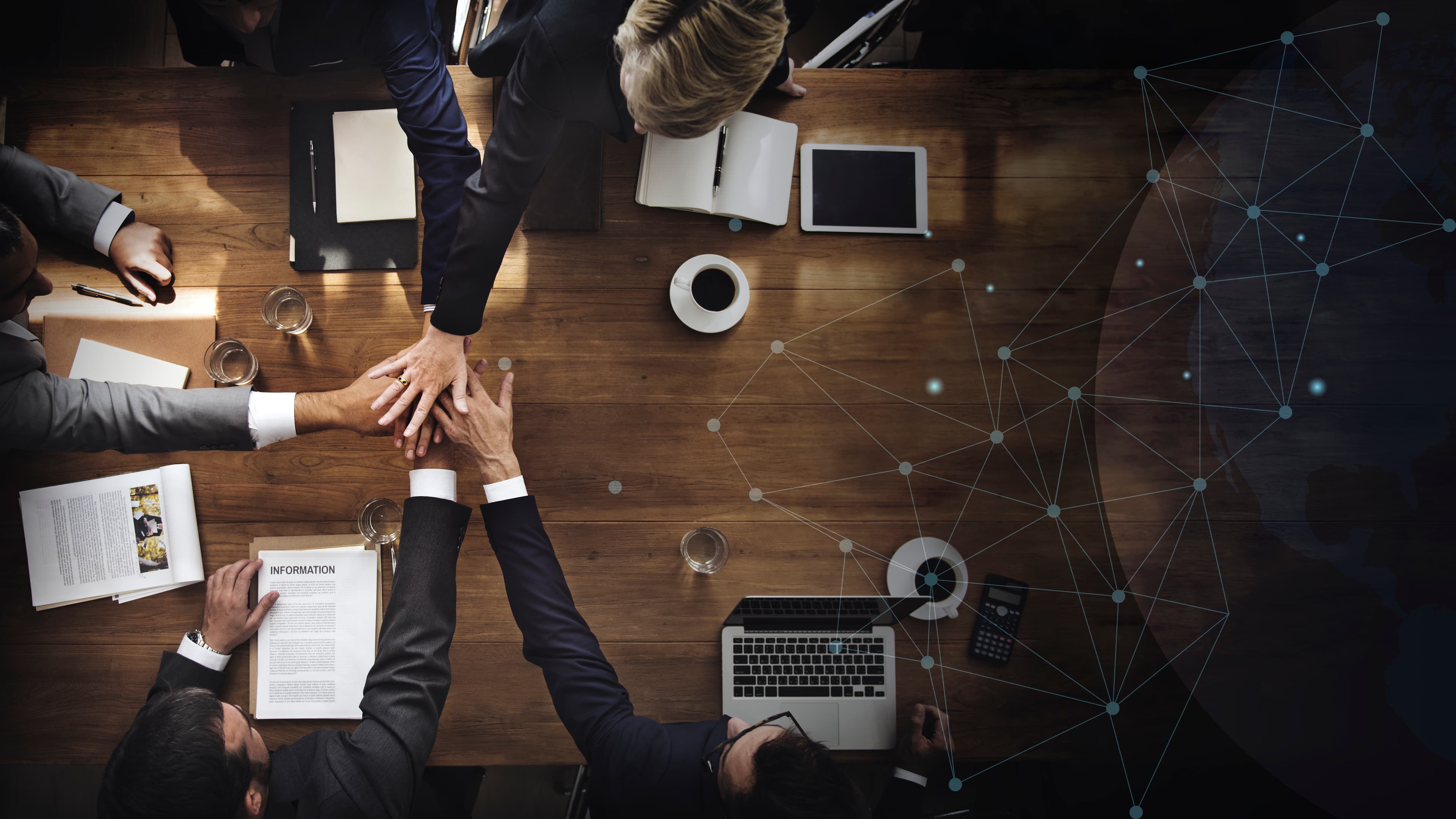 Colleagues collaborating